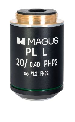 Objektiv MAGUS 20HP, 20х/0,40 Plan L phase PHP2 ∞/1,2 WD 8,0 mm