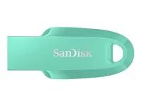 SanDisk Ultra Curve - Jednotka USB flash - 32 GB - USB 3.2 Gen 1 - zelená
