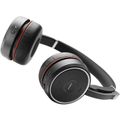 JABRA Evolve 75, Sluchátka, Duo, USB-BT, MS + stojánek