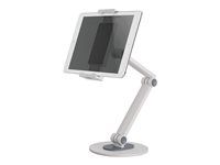 Stojan - pro tablet - bílá - velikost obrazovky: 4.7"-12.9" - na stůl
