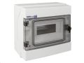 Rozvádzač RH-8 NEO pre fotovoltaiku plast. / IP65 / 1000V DC / 500V AC / 1x8 nástenný / prehľadné dvere