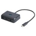 DELTACO USBC-HUB203, USB Type C Hub 4x USB A