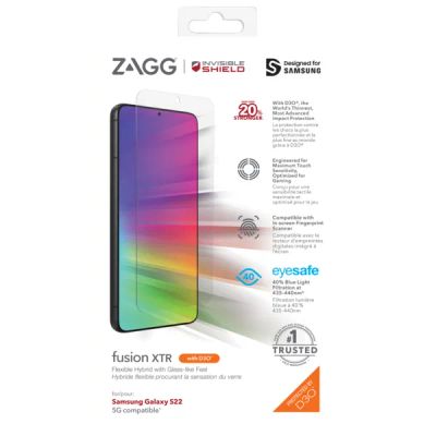 ZAGG Invisible Shield Fusion XTR D3O hybridní sklo SG S22 + 5G
