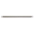 KELINE Patch panel HD, Cat 6A, osadený s 24xKEJ