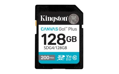 Kingston Canvas Go Plus/SDXC/128GB/UHS-I U3 / Class 10