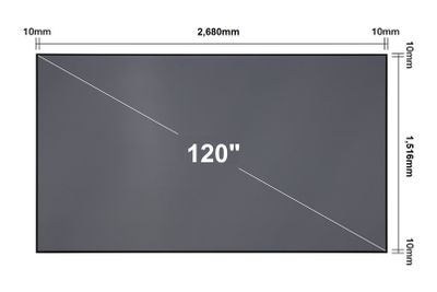 Epson plátno Laser TV 120" Screen - ELPSC36