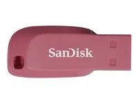 Jednotka USB flash - 32 GB - USB 2.0 - elektricky růžová