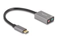 External USB Sound Card with Type-C male