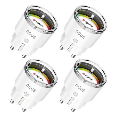 NOUS A1Z (4), ZigBee Smart zásuvka, 10A, Schuko