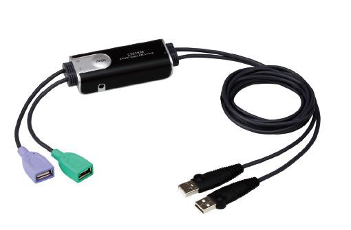 ATEN 2-port USB přepínač KM (klávesnice a myši)