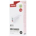 HAMA GaN, Rychlonabíječka, 2x USB-C PD/QC 100W