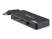 DisplayLink Mini Dock (USBA2DPGB) - Dokovací stanice - USB - 2 x DP - 1GbE