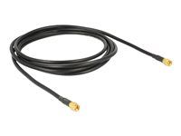 Kabel antény - SMA (M) do SMA (M) - 2 m - LMR-195 - černá