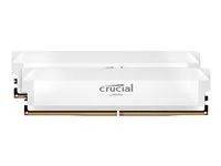 Overclocking Edition - DDR5 - sada - 32 GB: 2 x 16 GB - DIMM 288-pin - 6000 MT/s / PC5-48000 - CL36 - 1.35 V - bez vyrovnávací paměti - on-die ECC - bílá