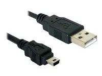 Kabel USB - mini-USB typ B (M) do USB (M) - 1.8 m