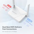 MERCUSYS MR20, AC750 Bezdrátový dualband router