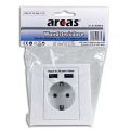 ARCAS WFL-GE2-01SU2, Zásuvka, 2x USB
