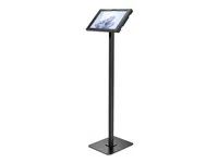 Compulocks - Stojan - pro tablet - vysoce kvalitní hliník - cerná - velikost obrazovky: 13" - podlahové provedení, montáž na podlahu - pro Microsoft Surface Pro 8, Pro 8 for Business, Pro 9, Pro 9 for Business, Pro 10 for Business, Pro (11th Edition), Pro for Business (11th Edition)