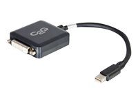 Thunderbolt to Single Link DVI-D Converter M/F - Black - Kabel DisplayPort - Mini DisplayPort (M) do DVI-D (F) - 20 cm - černá