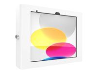 Compulocks Apex - Škrín - pro tablet - uzamykatelný - kovový rám - bílá - montáž na stenu - pro Apple 10.9-inch iPad (10. generace); iPad (A16)