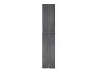 Panel pro uspořádání kabelů - černá - 45U
