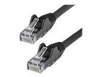 Category 6 - 24AWG (N6LPATCH5MBK) - Patch kabel - RJ-45 (M) do RJ-45 (M) - 5 m - 6 mm - UTP - CAT 6 - provedení bez hrbolků - černá