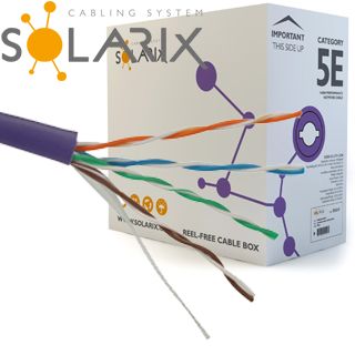 SOLARIX kabel UTP LSOH CAT5E 305m/balení
