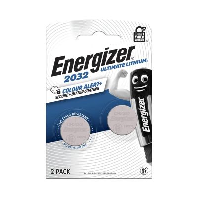 Baterie CR2032 ENERGIZER Ultimate lithiová 2ks / blister -30°C