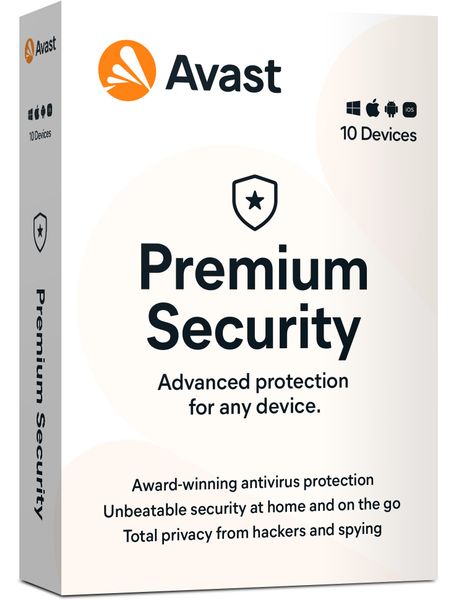 Avast Premium Security MD, up to 10 connections 2Y
