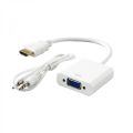 SBOX Adaptér HDMI samec/VGA samice+Audio