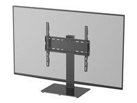 Stojan - pro televize - ocel - černá - velikost obrazovky: 32"-55" - stolní stojan