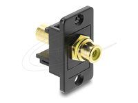 Panel Mount RCA female RCA gold plated f