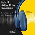 INTENSO Over-Ear O400HA, Bezdrátová sluchátka, modrá