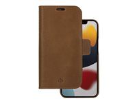 Pouzdro s klopou pro mobilní telefon - kůže full-grain - bronz - pro Apple iPhone 13 Pro