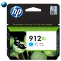 HP 912XL Cartridge 3YL81AE, Cyan (Azurová)