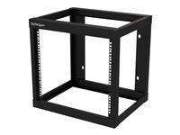 Wallmount Server Rack (RK919WALLO) - Rozvaděč stojanový open frame - 2 pozice - montáž na stěnu - černá - 9U - 19"