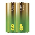 Baterie C (R14) alkalická GP Ultra 2ks
