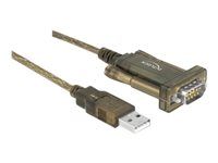 Sériový adaptér - USB - RS-232 x 1 - průhledná