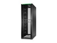 APC NetShelter SX Advanced - Rozvadec stojanový skrín - 750 x 1295 mm, without shock package - podlahové provedení - cerná - 48U - 19"