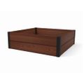 Vyvýšený záhon KETER Maple Square Brown