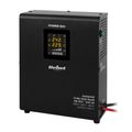 Zdroj záložní REBEL POWER-500 12V 230V 500VA 300W Black nástěnný