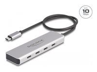 USB 10 Gbps USB Type-C  Hub with 4 x USB