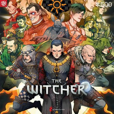 Glo gaming puzzle: the witcher nilfgaard