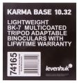 Binokulární dalekohled Levenhuk Karma BASE 10x32