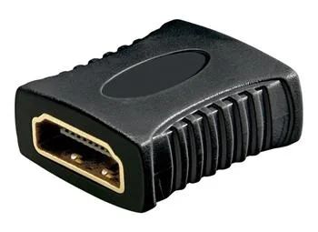 PremiumCord Adapter HDMI - HDMI, F/F, pozlacené