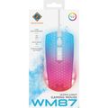 DELTACO GAMING WM87, Myš, USB, bílá