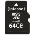 INTENSO Micro SDXC karta 64GB Class10