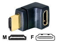 HDMI adaptér - HDMI s piny (male) do HDMI se zdířkami (female)