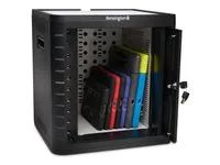 Skříňka - pro 10 tabletů - černá