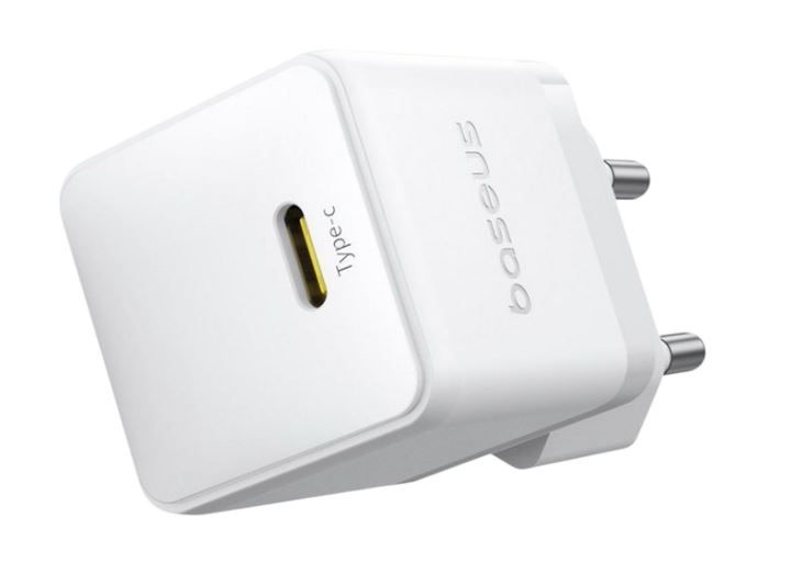 Baseus Rychlonabíječka do sítě Palm 20W USB-C PD QC 3.0 bílá